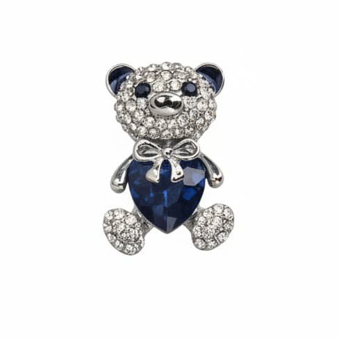 Bijou broche Nours - Image 2
