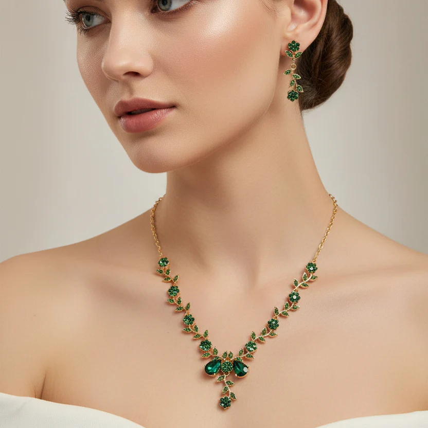Bijoux parure Greenie