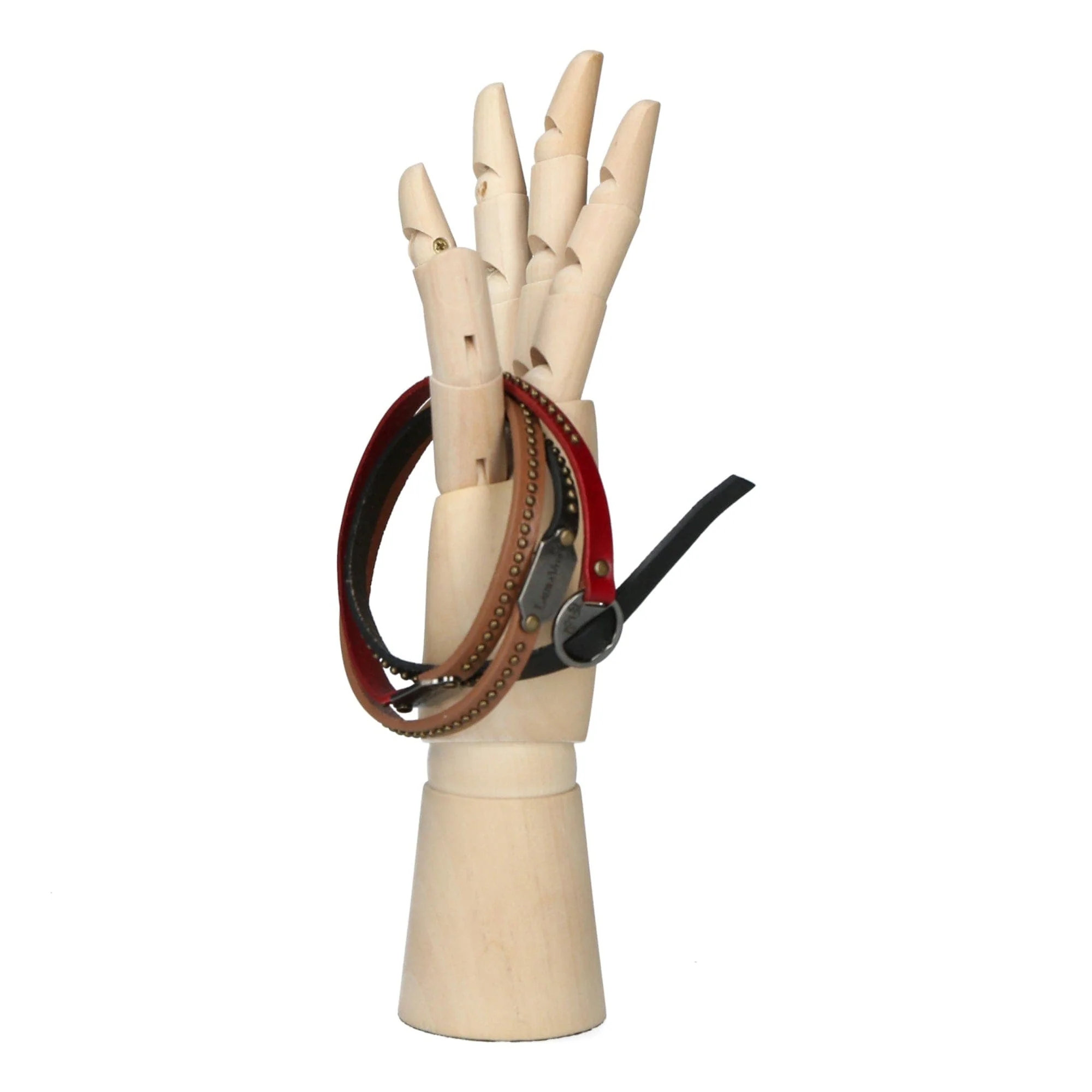 Bijou bracelet en cuir fait main - Image 20