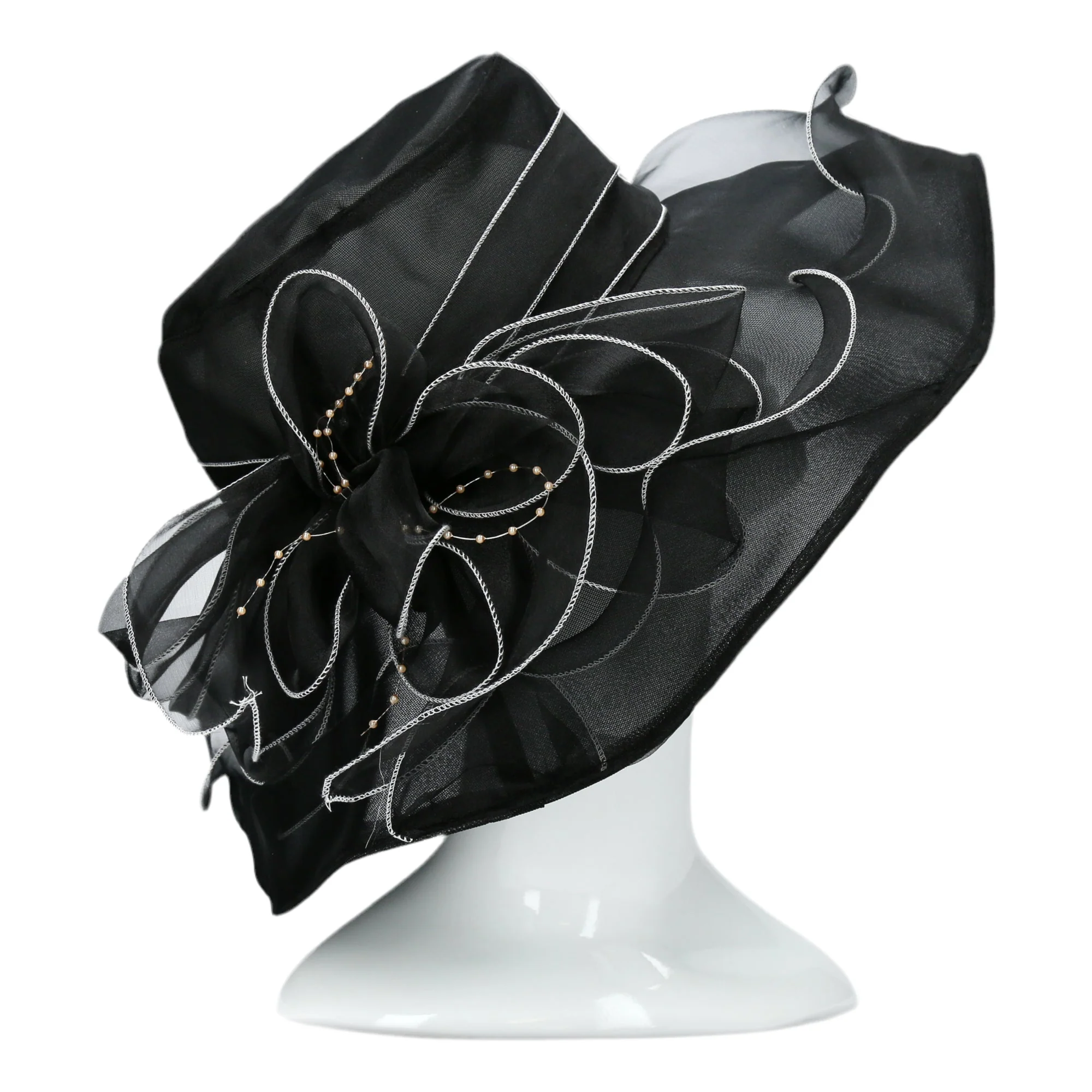 Chapeau organza Nadine - Image 4