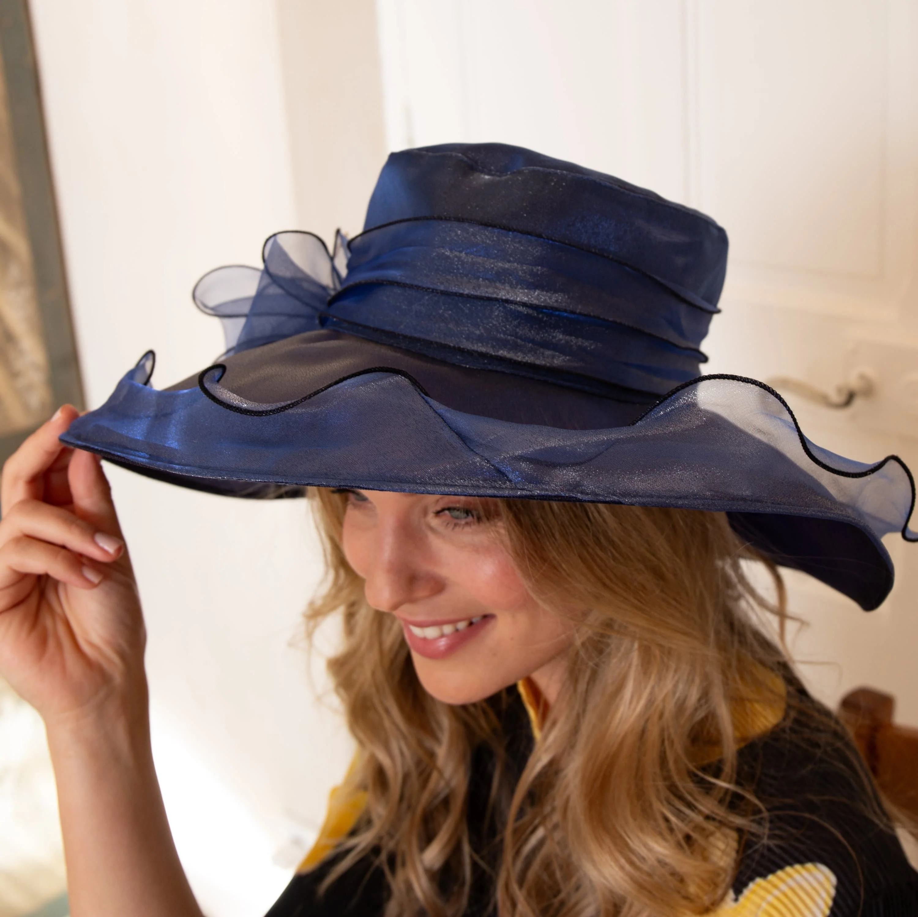 Chapeau organza Nadine - Image 5
