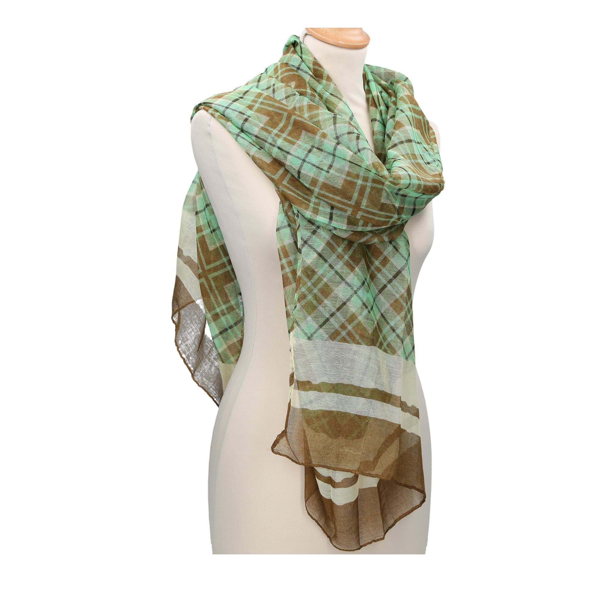 Foulard Manoletta Sage - Image 2