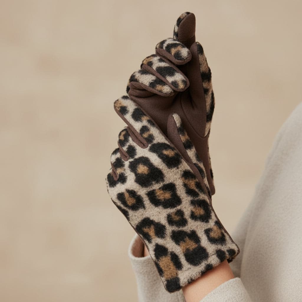 Gants Léopard
