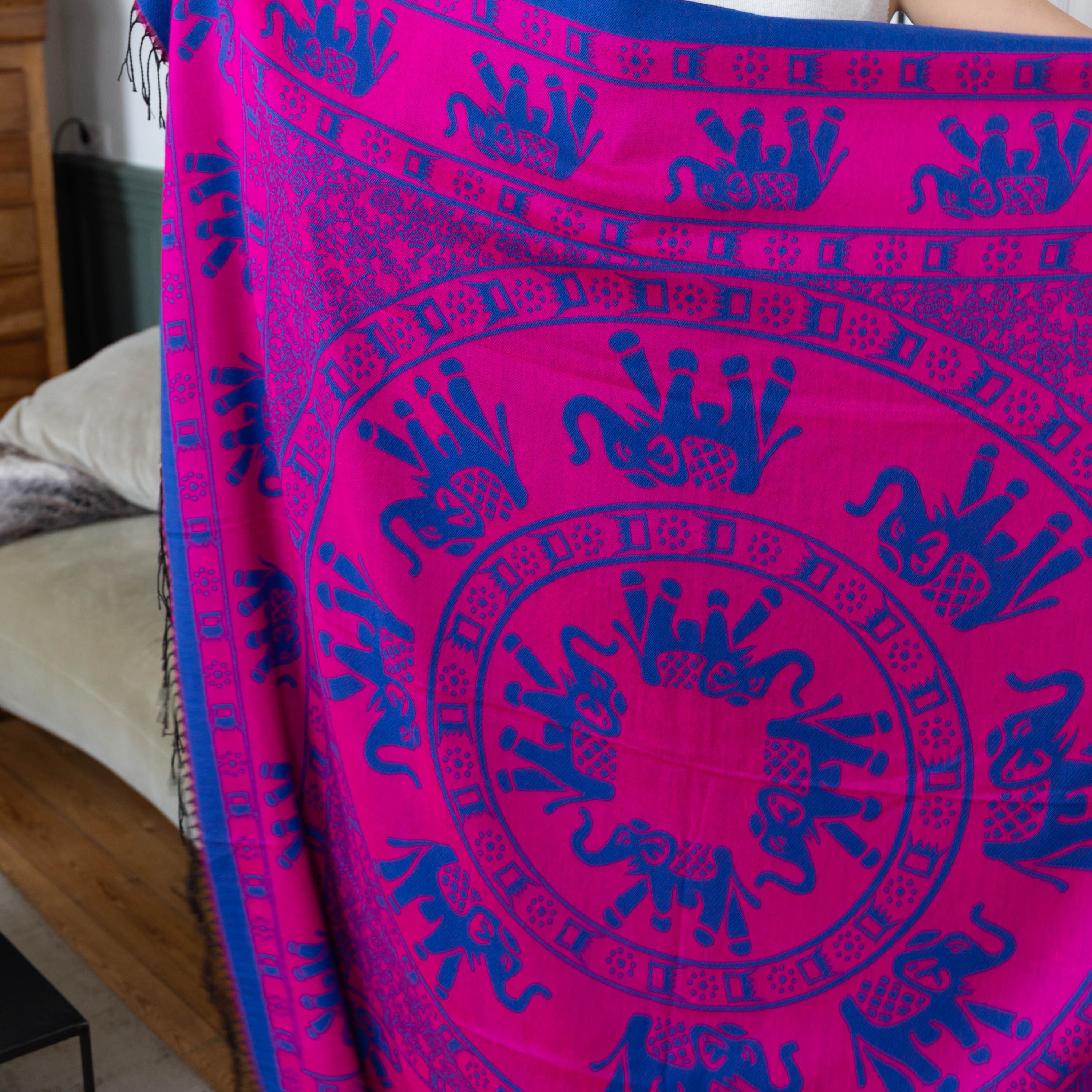 Foulard cachemire de pashmina Axelle - Image 7