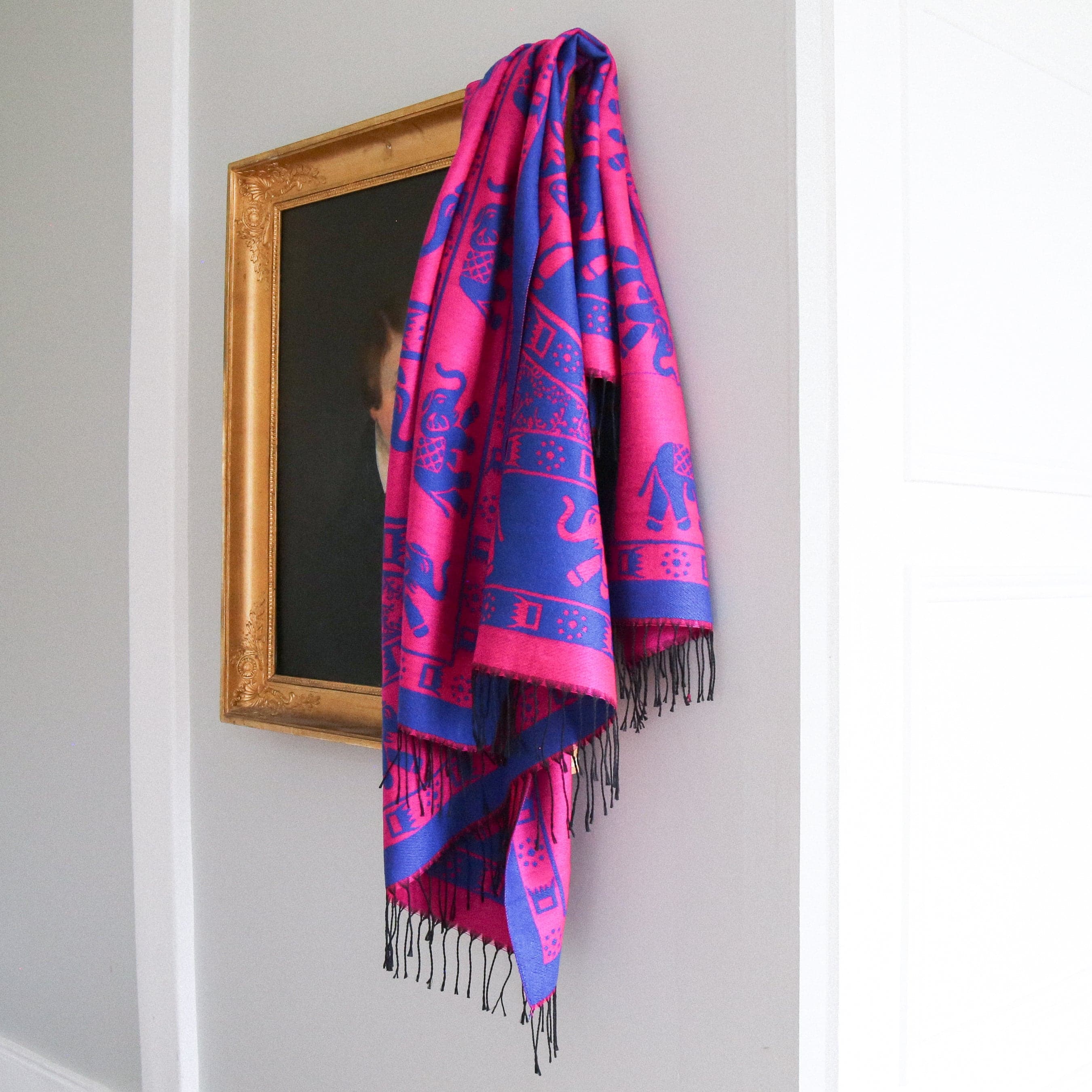 Foulard cachemire de pashmina Axelle - Image 8