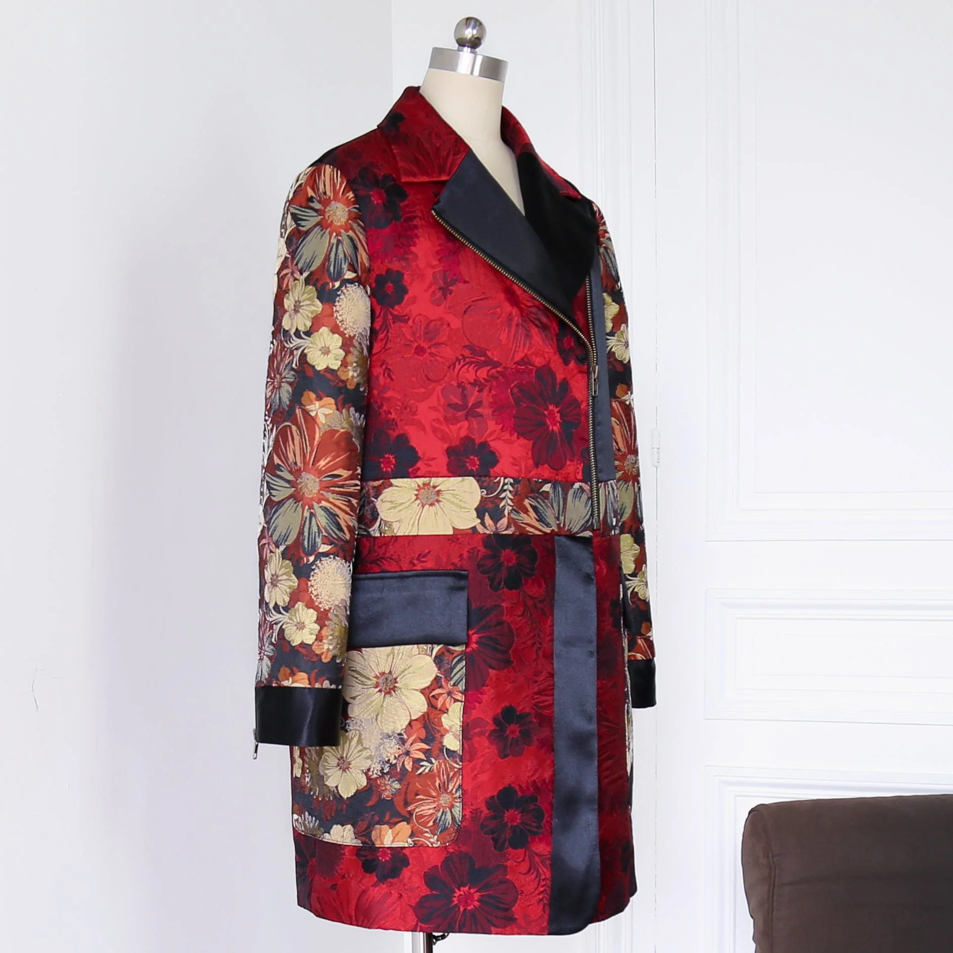 Manteau Zeus Rouge Studio - Image 5