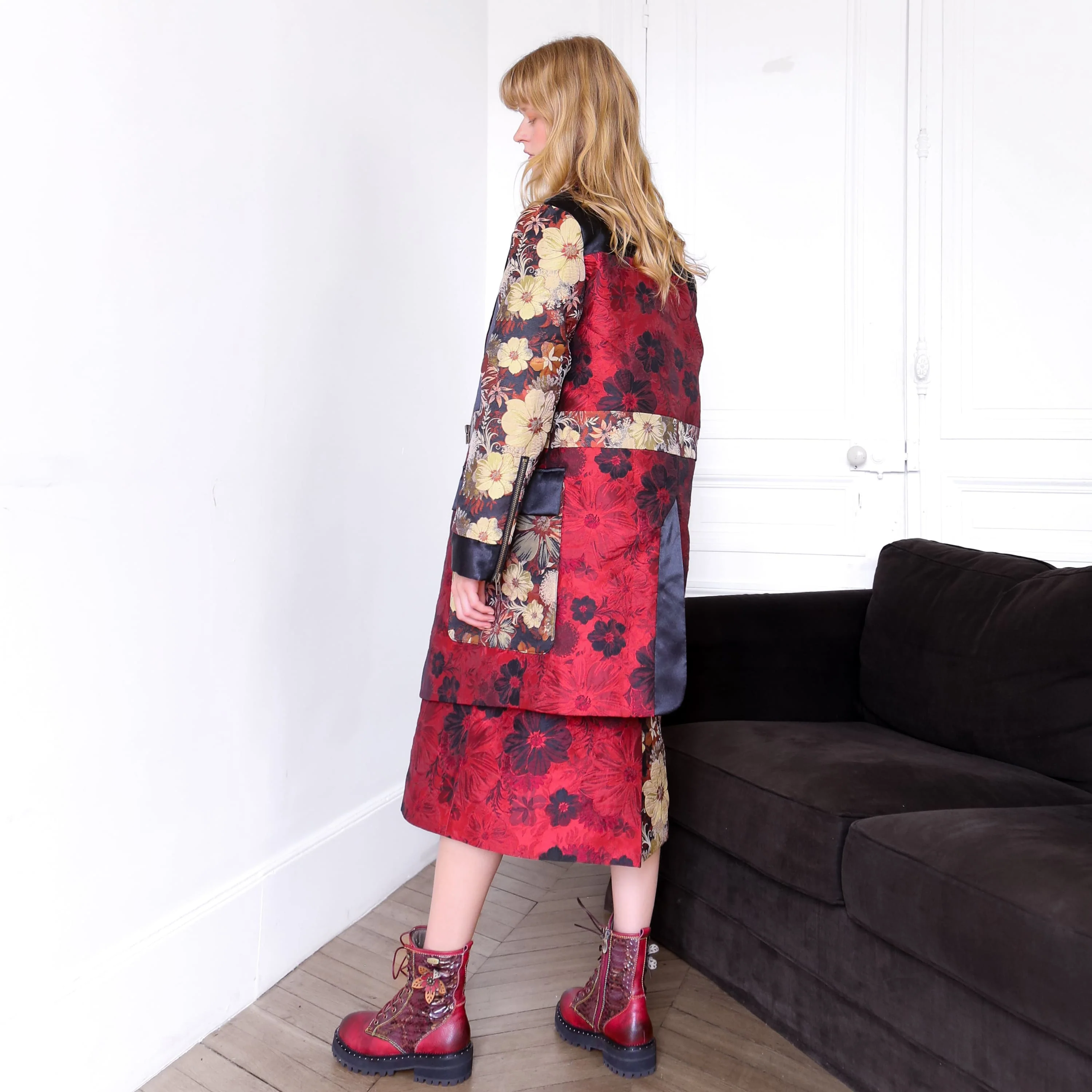 Manteau Zeus Rouge Studio - Image 6