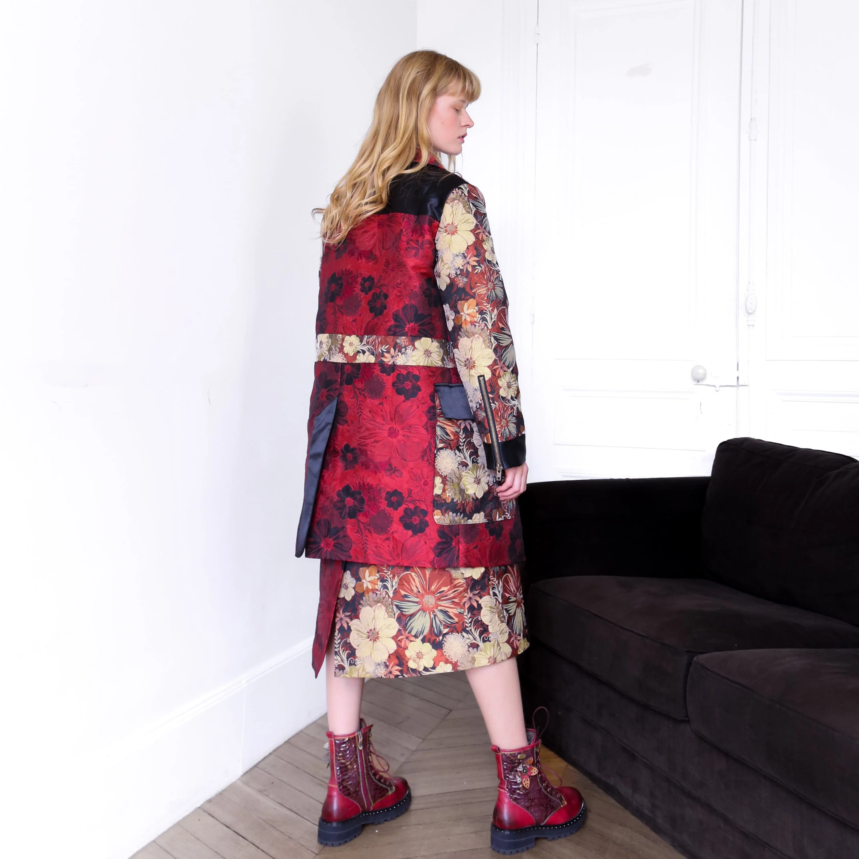 Manteau Zeus Rouge Studio - Image 7
