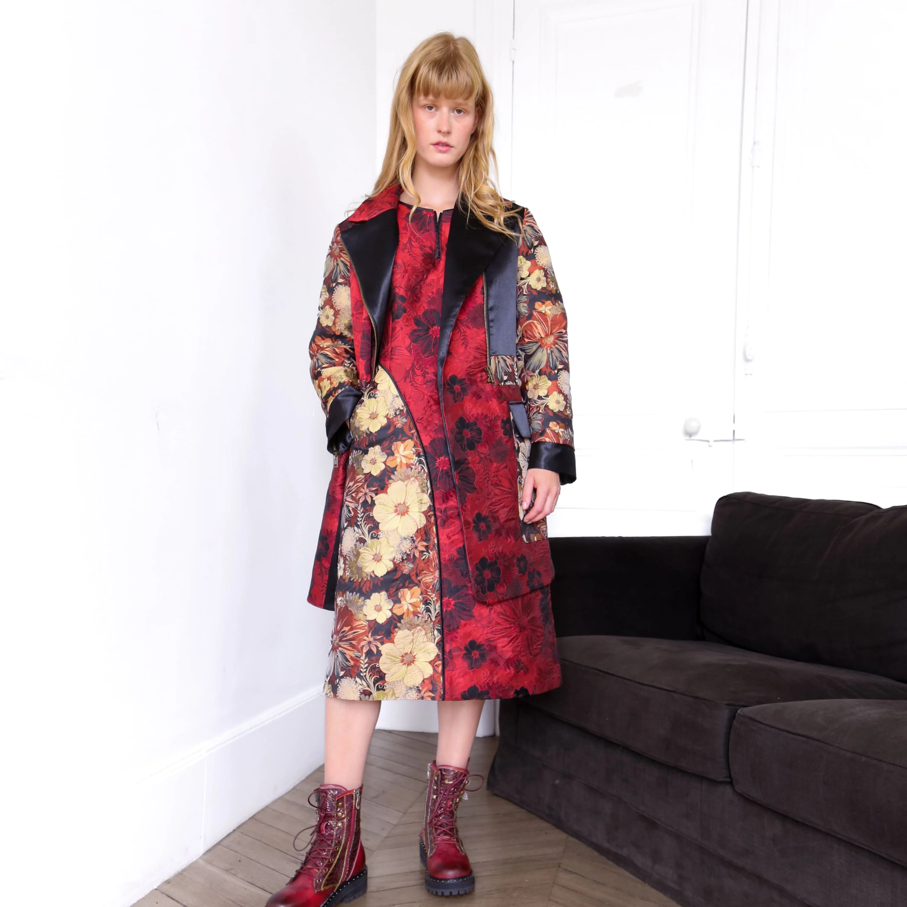 Manteau Zeus Rouge Studio - Image 8